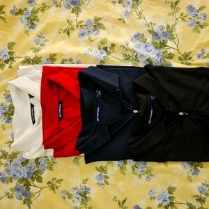 Lot of 4 Cutter and Buck sleeveless golf shirts in 2x